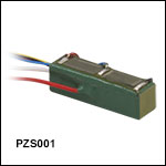 150 V Co-Fired Actuator with Attached Strain Gauges