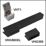 Fiber Transfer Clamp and Graphite V-Grooves - Required for VHF Transfer Bottom Inserts