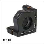 Ø10 mm Mini-Series Kinematic Mirror Mount