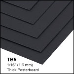 Black Posterboard