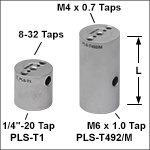 Vacuum-Compatible Ø1in (Ø25 mm) Posts for Polaris® Mirror Mounts, Three Mounting Holes