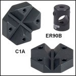 ER Cross Couplers for 30 mm and 60 mm Cage Systems