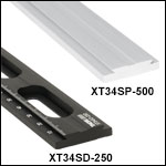 XT34 34 mm Single Dovetail Rails