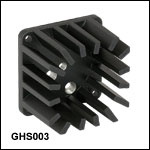 Galvo Mount Heatsink and Post Mounting Adapter