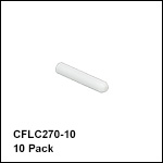 Ø1.25 mm, 6.4 mm Long Ceramic Ferrules (For Single Mode or Multimode Fibers)
