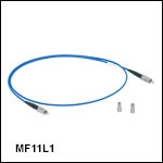 InF<sub>3,</sub> Ø100 µm Core, 0.26 NA MIR Patch Cables