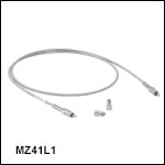 ZrF<sub>4,</sub> Ø450 µm Core, 0.20 NA MIR Patch Cables