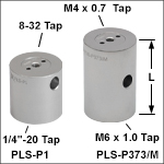 Vacuum-Compatible Ø1in (Ø25 mm) Posts for Polaris<sup>®</sup> Mirror Mounts, One Mounting Hole