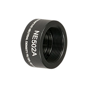 NE502A - Ø1/2in Absorptive ND Filter, SM05-Threaded Mount, Optical Density: 0.2