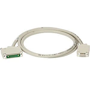 CAB4000 - Connection Cable for TED4000/ITC4000, 17W2 to D-Sub-9, 5 A