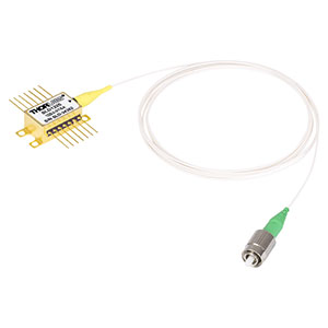 SLD1325 - 10 mW (Min) SLD, CWL = 1325 nm, 100 nm 3 dB BW (Min), 30 dB (Min) Isolation, Butterfly Pkg., SM Fiber, FC/APC