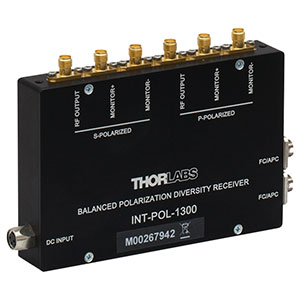 INT-POL-1300 - Polarization-Dependent Balanced Detector