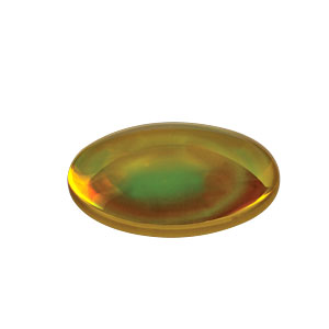 LA0309-E - Ø1/2" BaF<sub>2</sub> Plano-Convex Lens, f = 15.0 mm, AR-Coated: 2 - 5 µm