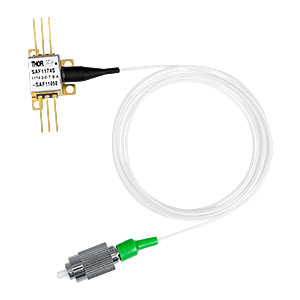 SAF1174S - Mounted SAF Gain Chip, Half Butterfly Pkg, CWL = 1320 nm, SM Fiber