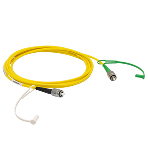 P5-980AR-2 - SM Patch Cable, AR-Coated FC/PC to Uncoated FC/APC, 980 - 1250 nm, 2 m