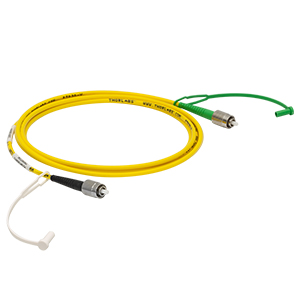 P5-SMF28EAR-2 - SM Patch Cable, AR-Coated FC/PC to Uncoated FC/APC, 1260 - 1620 nm, 2 m