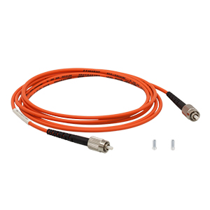 M69L02 - Ø300 µm, 0.39 NA, Low OH, FC/PC-FC/PC Fiber Patch Cable, 2 m