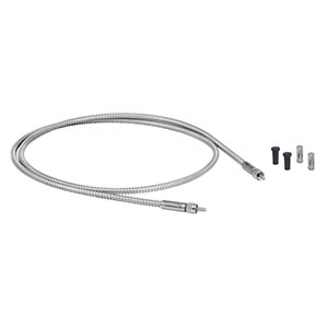 BF13HSMA01 - Round Fiber Bundle, Ø1.3 mm, High OH, SMA to SMA, 1 m