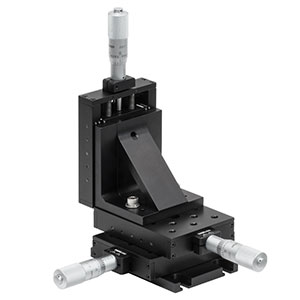 PT3 - 1in XYZ Translation Stage with Standard Micrometers, 1/4"-20 Taps