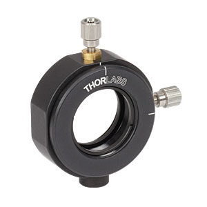 LM1XY/M - Translating Lens Mount for Ø1in Optics, 1 Retaining Ring Included, Metric