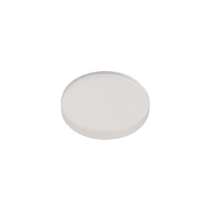 LA4600-UV - f = 100.0 mm, Ø1/2in UV Fused Silica Plano-Convex Lens, AR Coating: 245-400 nm 