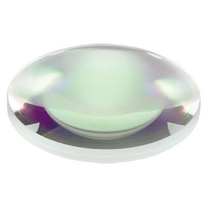 LB1056-C - N-BK7 Bi-Convex Lens, Ø1in, f = 250.0 mm, ARC: 1050 - 1700 nm