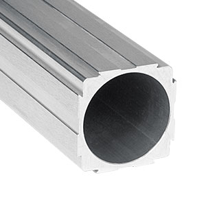 XT34RL2 - Raw, Unanodized 34 mm Rail Extrusion, 2 m