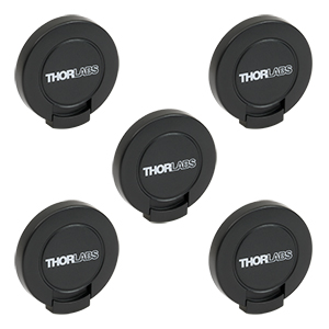 SM1EC2B - Snap-On Plastic Dust Cap for SM1 Lens Tubes, 5 Pack