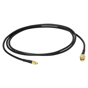 CA3439 - RG-174 Coaxial Cable, MMCX Male to SMA Male, 1 m (39in)
