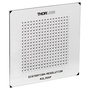 R3L3S5P - Positive Concentric Circle and Crosshair Grid Target, 3in x 3in