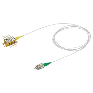 SLD1050S-A60 - 60 mW SLD, CWL = 1050 nm, 70 nm 3 dB BW, Butterfly Pkg., SM Fiber, FC/APC