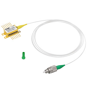 SLD850S-A20W - 20 mW (Min) SLD, CWL = 850 nm, 55 nm 3 dB BW, Butterfly Pkg., SM Fiber, FC/APC