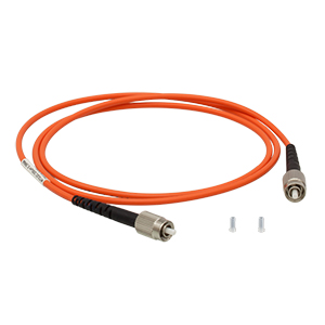 M72L01 - Ø200 µm, 0.39 NA, Low OH, FC/PC-FC/PC Fiber Patch Cable, 1 m