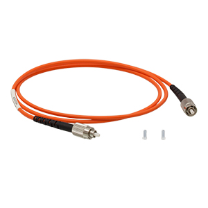 M122L01 - Ø200 µm, 0.22 NA, Low OH, FC/PC-FC/PC Fiber Patch Cable, 1 m