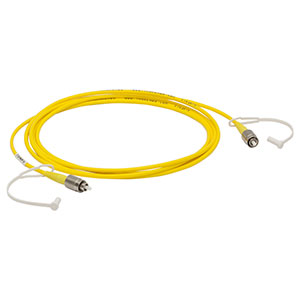 P1-305A-FC-2 - Single Mode Patch Cable, 320 - 430 nm, FC/PC, Ø3 mm Jacket, 2 m Long