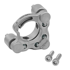 POLARIS-K1S4 - Polaris<sup>®</sup> Ø1in Mirror Mount, 2 Hex Adjusters with Side Holes, Monolithic Optic Retention