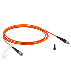 M134L02 - Ø600 µm, 0.50 NA, High OH, FC/PC to SMA905 Fiber Patch Cable, 2 m