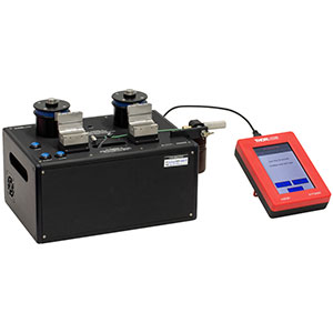 PTR407B - Fiber Recoater with Rotary Proof Tester and Manual Recoat Injector, 50 mm Max Fiber Recoat Length, Requires UV LED Manual Mold Assembly