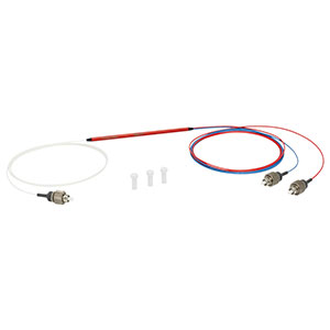 RB41FP - 488 nm / 640 nm Polarization-Maintaining Wavelength Combiners/Splitter, FC/PC Connectors