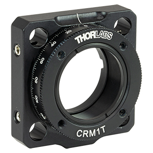 CRM1T - Cage Rotation Mount for Ø1in Optics, SM1 Threaded, 8-32 Tap