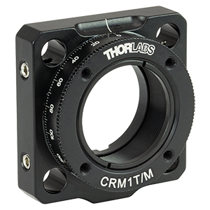 CRM1T/M - Cage Rotation Mount for Ø1in Optics, SM1 Threaded, M4 Tap