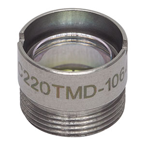 C220TMD-1064 - f = 11.0 mm, NA = 0.3, Mounted Aspheric Lens, AR: 1064 nm