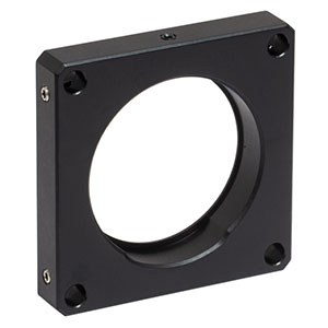 LCP35/M - 60 mm Cage Plate with Ø2in Double-Bore Optic Mount, M4 Tap